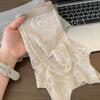 Прозрачное мужское нижнее белье Сексуальные выпуклые боксеры Прозрачные мягкие брифы Дышащие шорты с кружевной отделкой для повседневной носки и сна