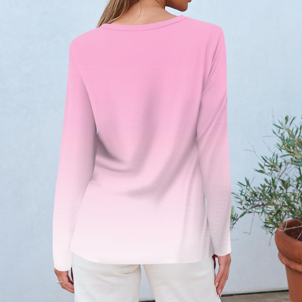 Women V-neck Long Sleeve Casual Cardigan With Pocket