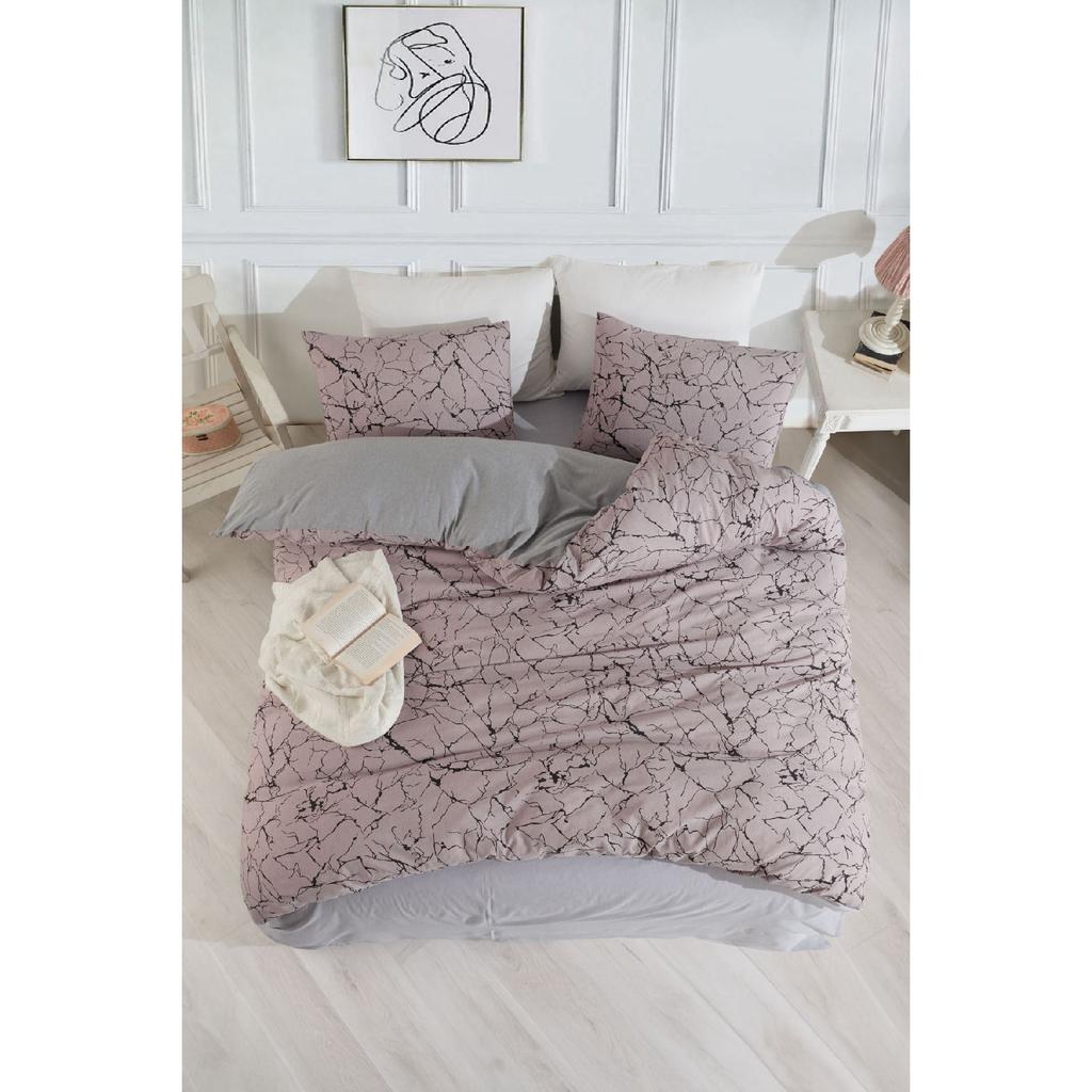 Двойной комплект пододеяльников с цветочным принтом, легко гладится