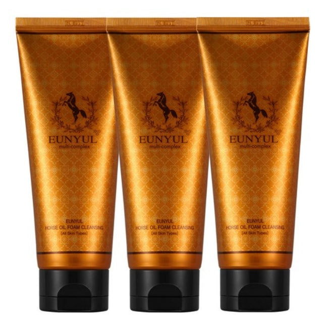 Eunyul Очищающая пенка с конским маслом 150мл*3шт