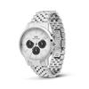 Danielwellingteon Iconic Chronograph Link Off-White Panda Quartz Men'S Metal Watch