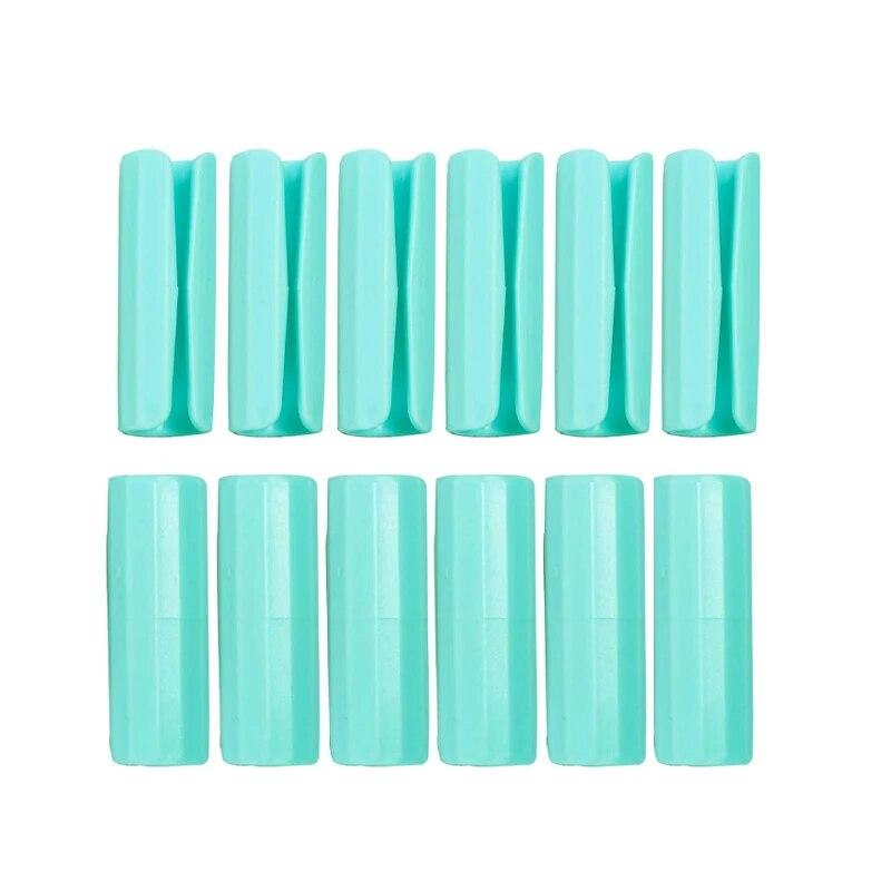 12PCS BedSheet Clips Plastic Slip-Resistant Clamp Quilt Bed Clipper Cover Grippers Fasteners Mattress Holder for Sheets Home