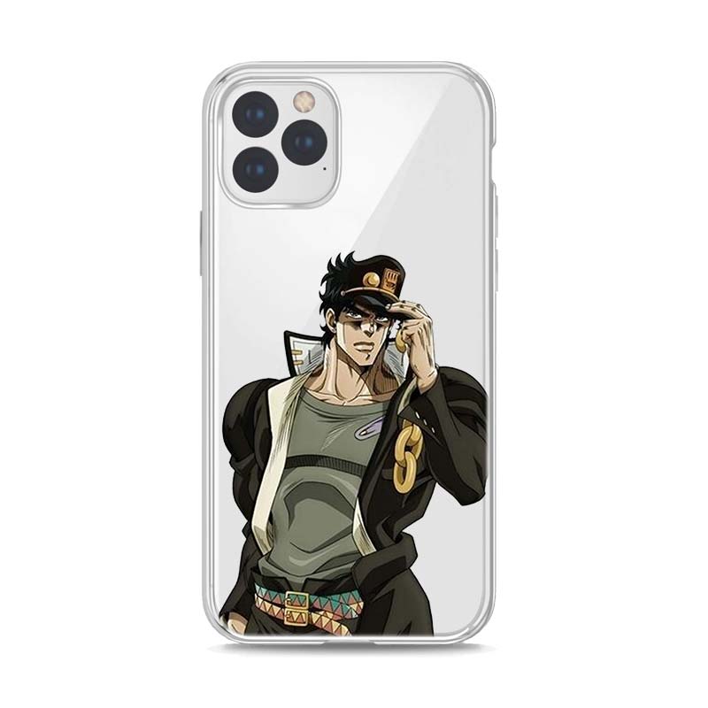 JoJos Bizarre Adventure Silicone Cover For Apple IPhone 13 12 Mini 11 Pro XS MAX XR X 8 7 6 6S 5 Plus SE Phone Case