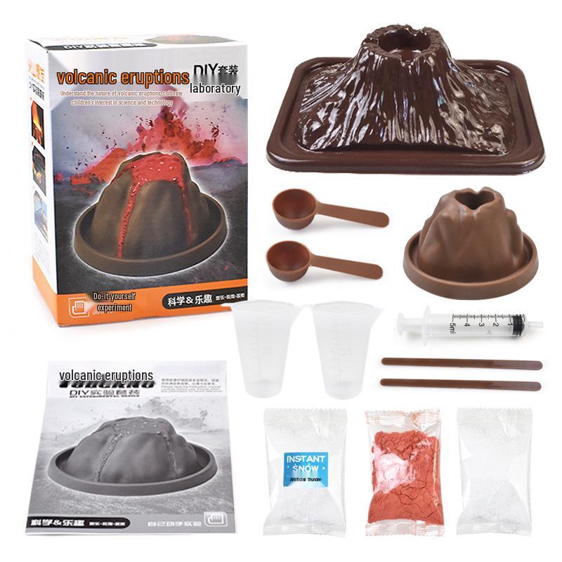 Набор для научного эксперимента «Вулканическое извержение» для детей