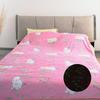 Luminous Double-Sided Flannel Unicorn Blanket for Kids