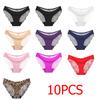Women's Sexy Lace Panties Seamless Panty Briefs Underwear Breathable Hollow Triangle Underpants