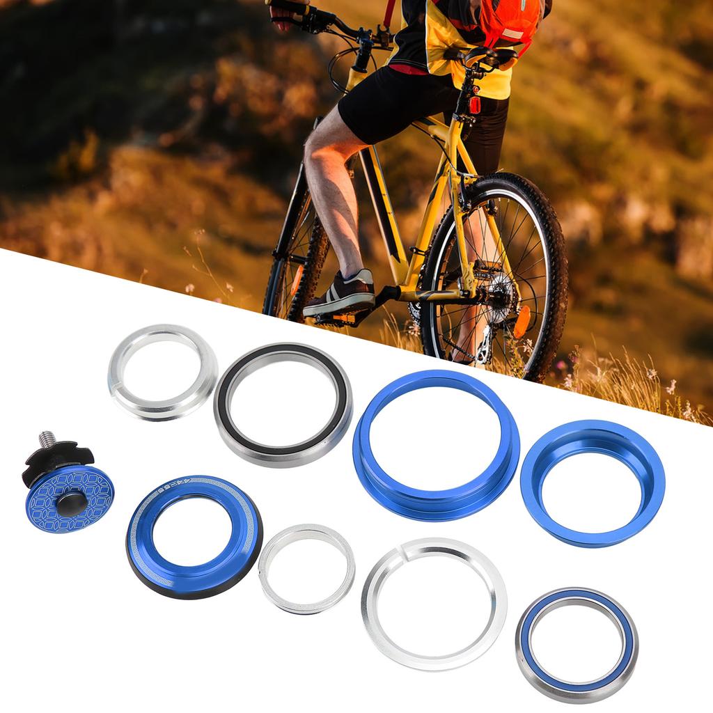 Bearing Headset Aluminum Alloy Mountain Bike Headset for Cone Straight Tube Fork