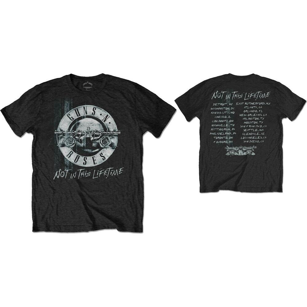 Футболка унисекс Guns N Roses Not In This Lifetime Tour Black MeD