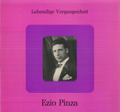 Виниловая пластинка EZIO PINZA - Любимое Эцио Пинца LV27 LEBENDIGE VERGA Австрия Классика Б/у