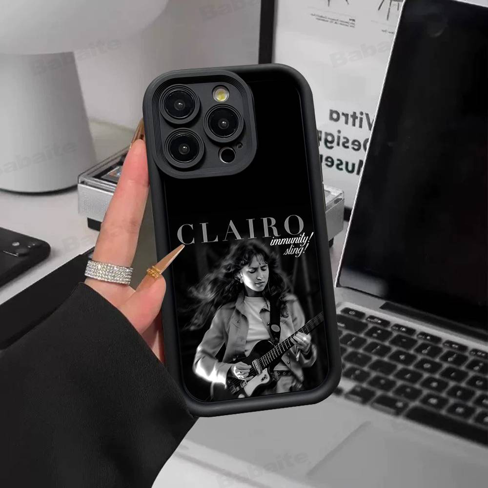 Singer C-Clairo Phone Case For IPhone 17 16 15 14 13 12 11 Pro Max Silicone Back Cover