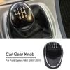 6 Speed Gear Shift Knob For Ford Mondeo Mk4 S-Max C-Max Focus Mk2 Kuga 2008 Leather Shifter Lever Arm Headball Car Accessories