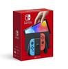 Переключатель Nintendo (органическая модель EL) Joy-Con (L) Неоновый синий/(р) Неоново-красный