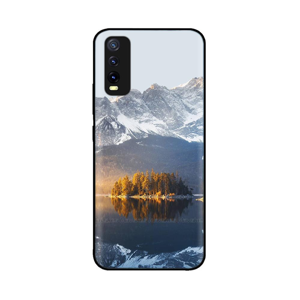Для Vivo Y20 Y20i Y20a Y20s Vivo Y11s Y12s Чехол для телефона Милый Защита камеры Задняя крышка Для Vivo Y20 2021 V2027 Силиконовые Fundas