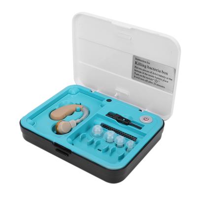 KXW212 Усилитель звука за ухом Усилитель звука в ухе Слуховой аппарат на батарейках