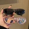 New Y2K Fashion Luxury Sports Punk Sunglasses UV400 Oval Goggles for Women Men Designer Brand Colorful Mirror Eyewear