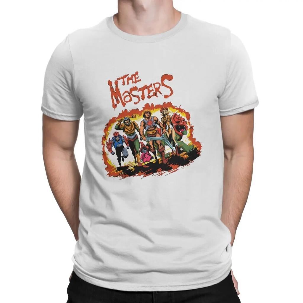 Новейшая футболка Masters Of The Universe для унисекс, базовая футболка с круглым вырезом Masters, отличительная подарочная одежда, уличная одежда
