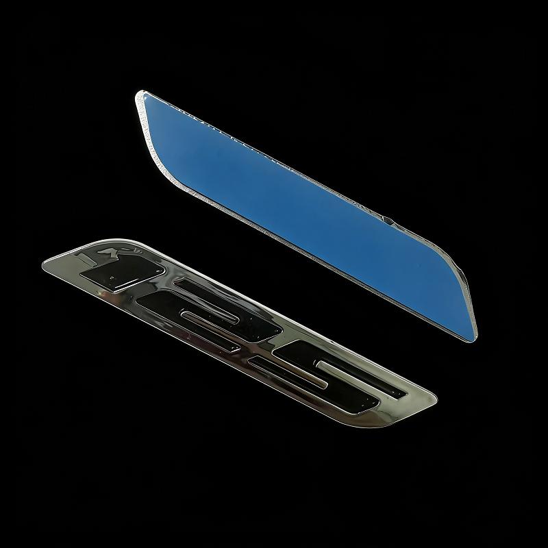 125 ABS hard label modified car motorcycle logo tail labe body sticker tail label side label 3D decorative sticker