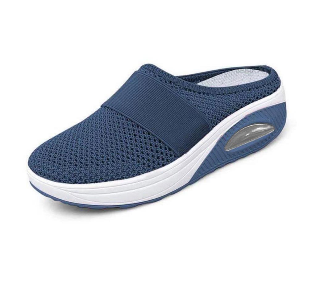 Женские повседневные сандалии 35–43, нескользящие сандалии на платформе, дышащая обувь с сетчатой прорезью, уличные прогулочные тапочки