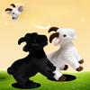 Cute Simulated Goat Doll Little Lamb Doll Alpaca Plush Toy On Bed Pillow Children's Birthday Gift for Women