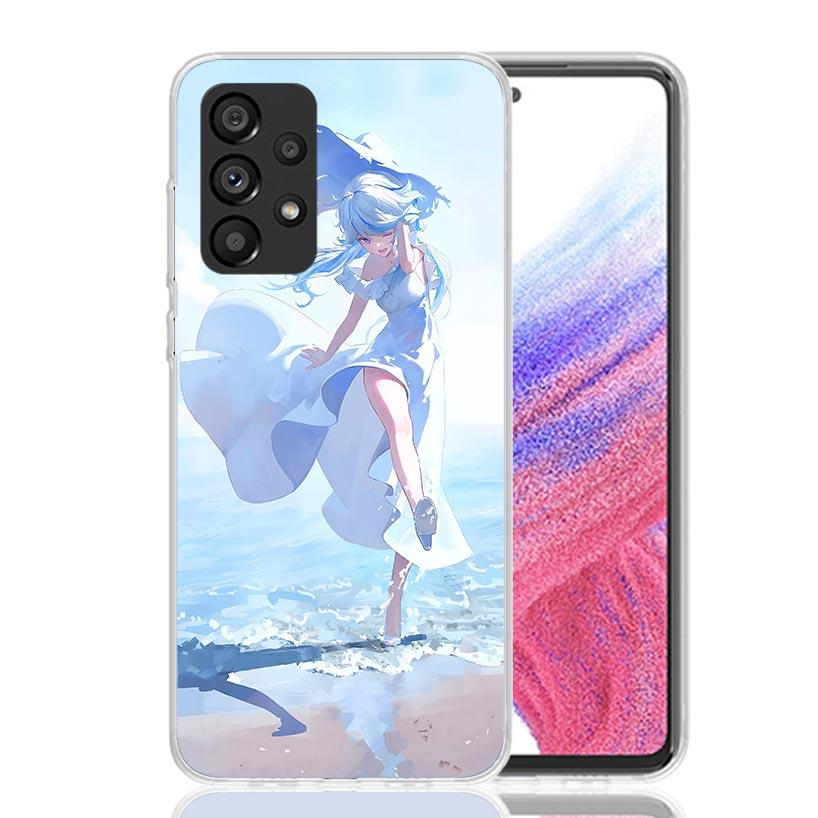 Cute Furina Genshin Impact Phone Case for Samsung Galaxy A17 A16 A15 A14 A13 A57 A56 A55 A54 A53 A37 A36 A35 A34 A33 A26 A25 A24