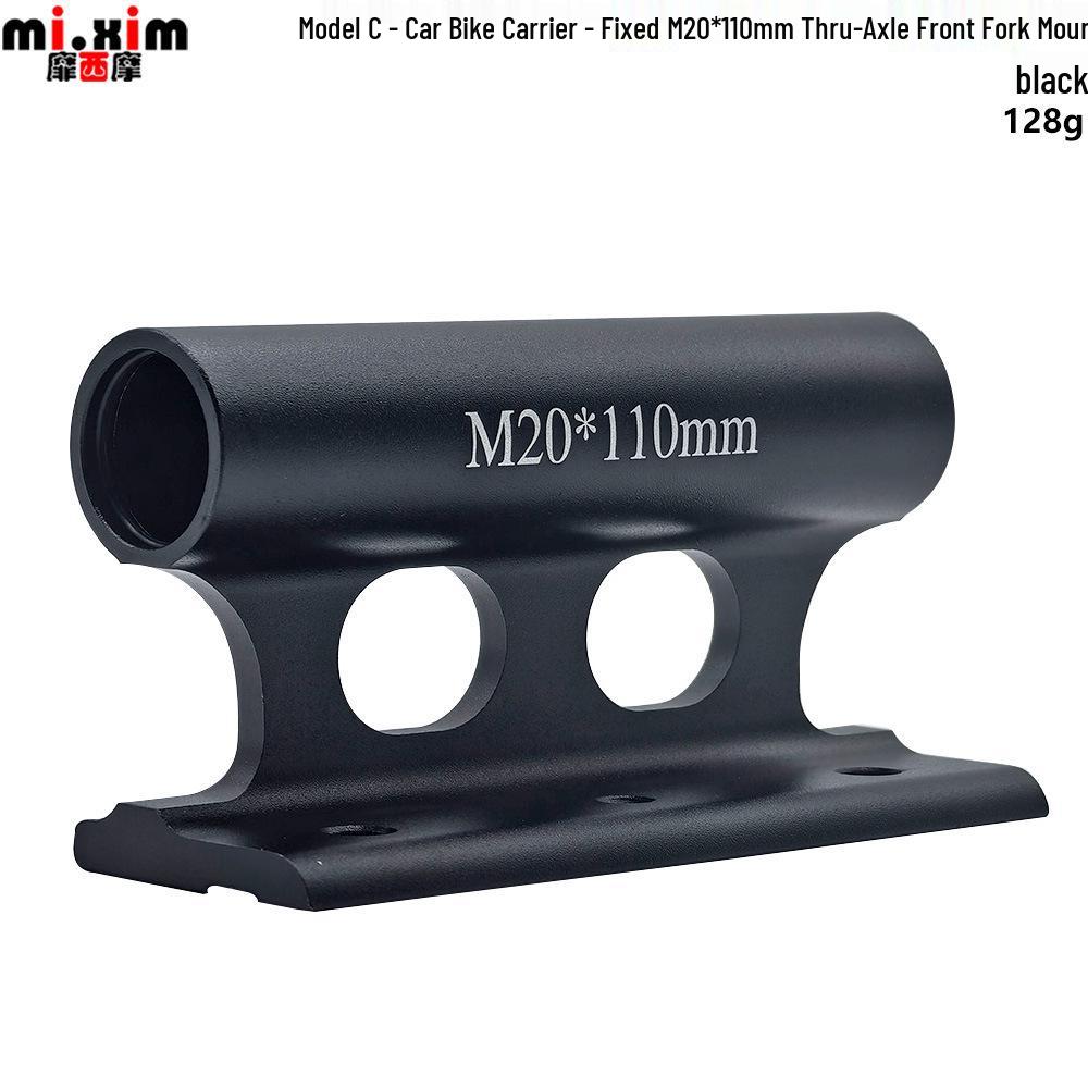 Fixed Fork Mount Car Roof Rack with M20*110mm Thru-Axle Fork Compatibility