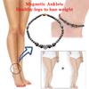 Weight Loss Magnet Anklet For Women Men Owl Animals Stone Magnetic Therapy Bracelet Anklet Pain Relief Slimming Health Jewelry