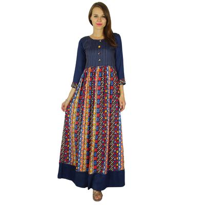 Болливудское индийское дизайнерское платье Kurta для женщин в этническом стиле Kurti, повседневное платье-туника