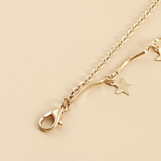 Цепочка для тела с многослойной регулируемой длинной кисточкой, привлекающая внимание, универсальное украшение для платья, подвеска в виде геометрической звезды