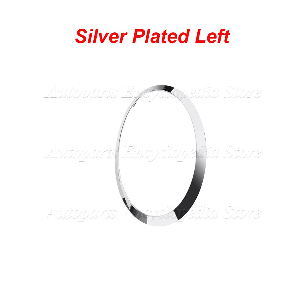 For Car For Cooper F55 F56 F57 51137300632 Front Left Right Headlight Bezel Trim ABS Plastic Scratch Proof 51137300631