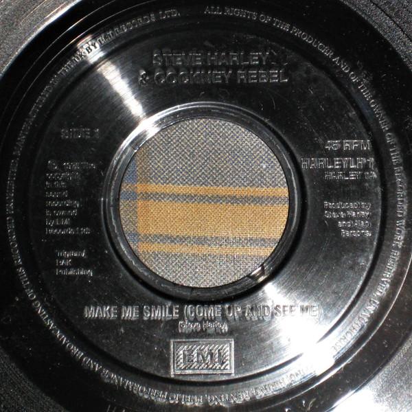 7-дюймовая пластинка STEVE HARLEY COCKNEY REBEL Make Me Smile Come Up And See Me HARLEYLH1 EMI UK Рок Б/у