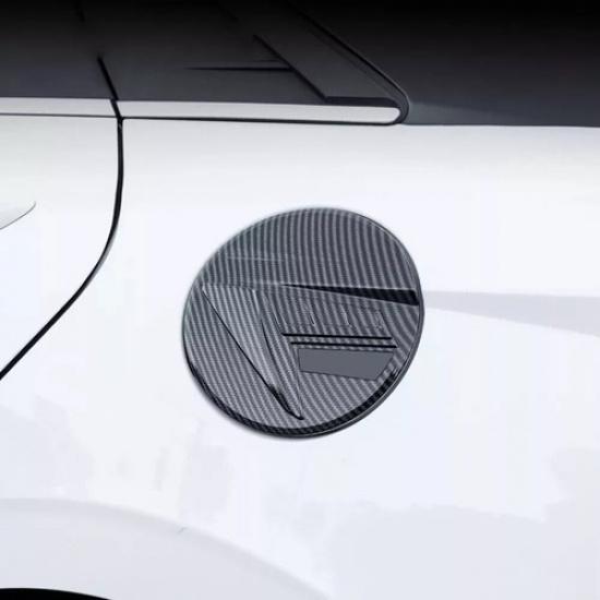 Накладка на крышку бензобака из углеродного волокна, отделка, подходит для Hyundai Elantra -2024