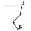 Photography Clamp, Camera Stand, Magic Arm, Flexible Super Clamp, 360 Degree Rotation, 1/4" Screw, 3/8" Screw Hole, Stainless Steel, for SLR Cameras