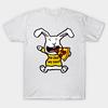 Футболка женская Pizza Bunny In Crust We Trust Harajuku Print Kawaii футболка летняя женская футболка с коротким рукавом топ футболка