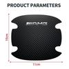 RAT2 4PCS Car Door Handle Bowl Scratch Protector Carbon Fiber Stickers For Mercedes Benz Amg W204 W213 W205 W211 W212 W176 W205 W203