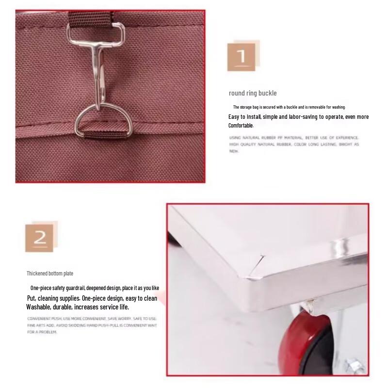 Hotel Multi-functional Cleaning & Linen Cart