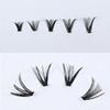 Набор накладных ресниц, сегментированные ресницы густые трехмерные длинные и удобные DIY большой емкости набор 1 мл