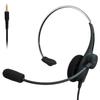 SOUNDWARRIOR Ultra Lightweight Single Ear Wired Headset with Replacement Accessories Made In Japan On-Ear SW-H1