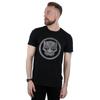 Black Panther Mens Distressed Logo Cotton T-Shirt