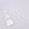 Stainless Steel Gasket Filter Plate And Silicone Gel Ring Replacement Parts