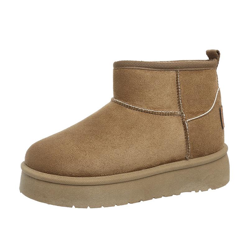 Новые хлопковые туфли на платформе женские универсальные зимние ботинки женская верхняя одежда зимние новые утепленные хлопковые туфли