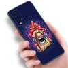 Hippie Mushroom Buddha Phone Case For Xiaomi Redmi Note 5 6 9T K20 K40 K50 Pro 7A 8A 9A 9C 9i 10A 10C A1 S2 Soft TPU Black Cover