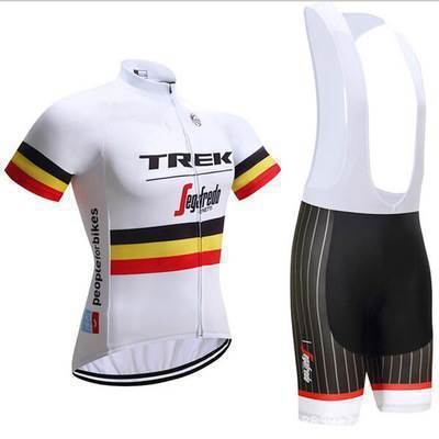 Summer Short Sleeve Cycling Suit Strap Set Breathable Men's and Women's Cycling Shirt Cycling Top Pants