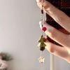 Christmas Tree Phone Chain Necklace Lanyard Anti-Lost Hanging Rope Bag Decor Pendant Christmas Gifts