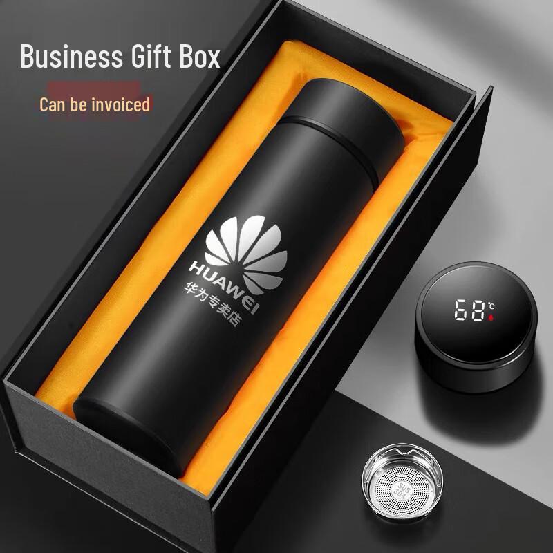 Smart LED Display Stainless Steel Insulated Bottle