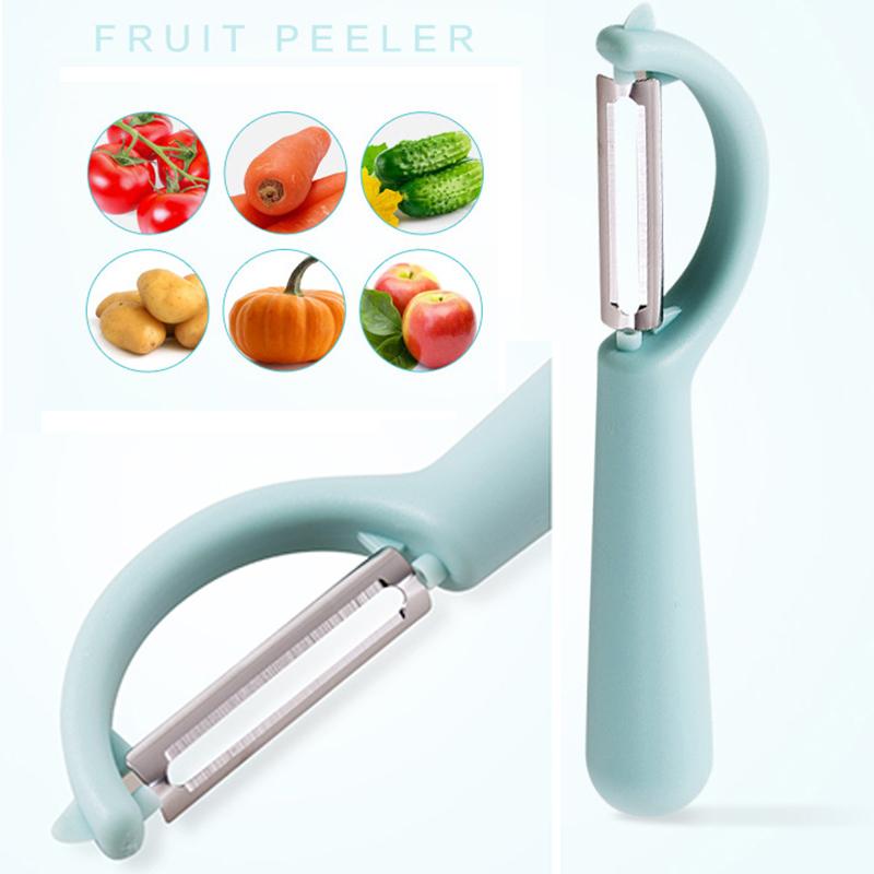 Vogue Kitchen Tools Home Living Нержавеющая сталь Креативный многофункциональный скребок для чистки картофеля Овощечистка Портативный Полезный Фруктовый Овощечистка