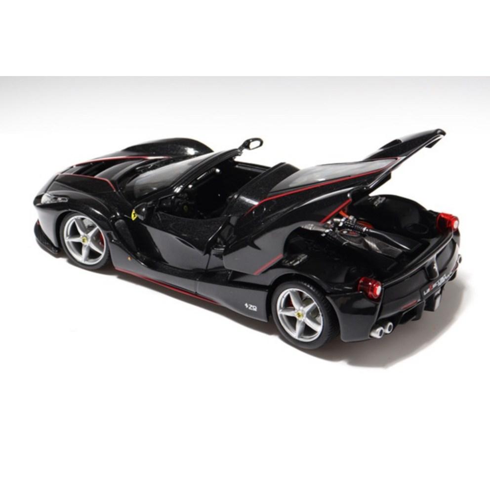 Ббураго 1:24 Феррари LaFerrari Aperta Открытый Топ Литой Модель, Черный
