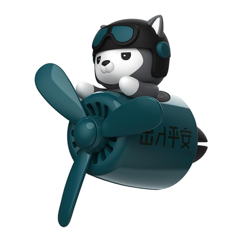 Новый! Автомобильные освежители воздуха, милый мультфильм, животное, пилот, автомобильный вентилятор, креативный автомобильный парфюм