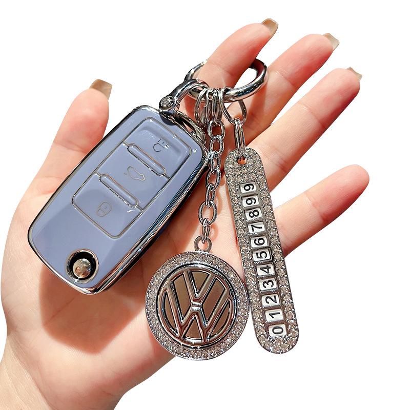 Чехол для ключа Volkswagen для Sagitar, Bora, Polo, Tiguan L, Magotan, Passat, Golf 7, Tayron, Lavida