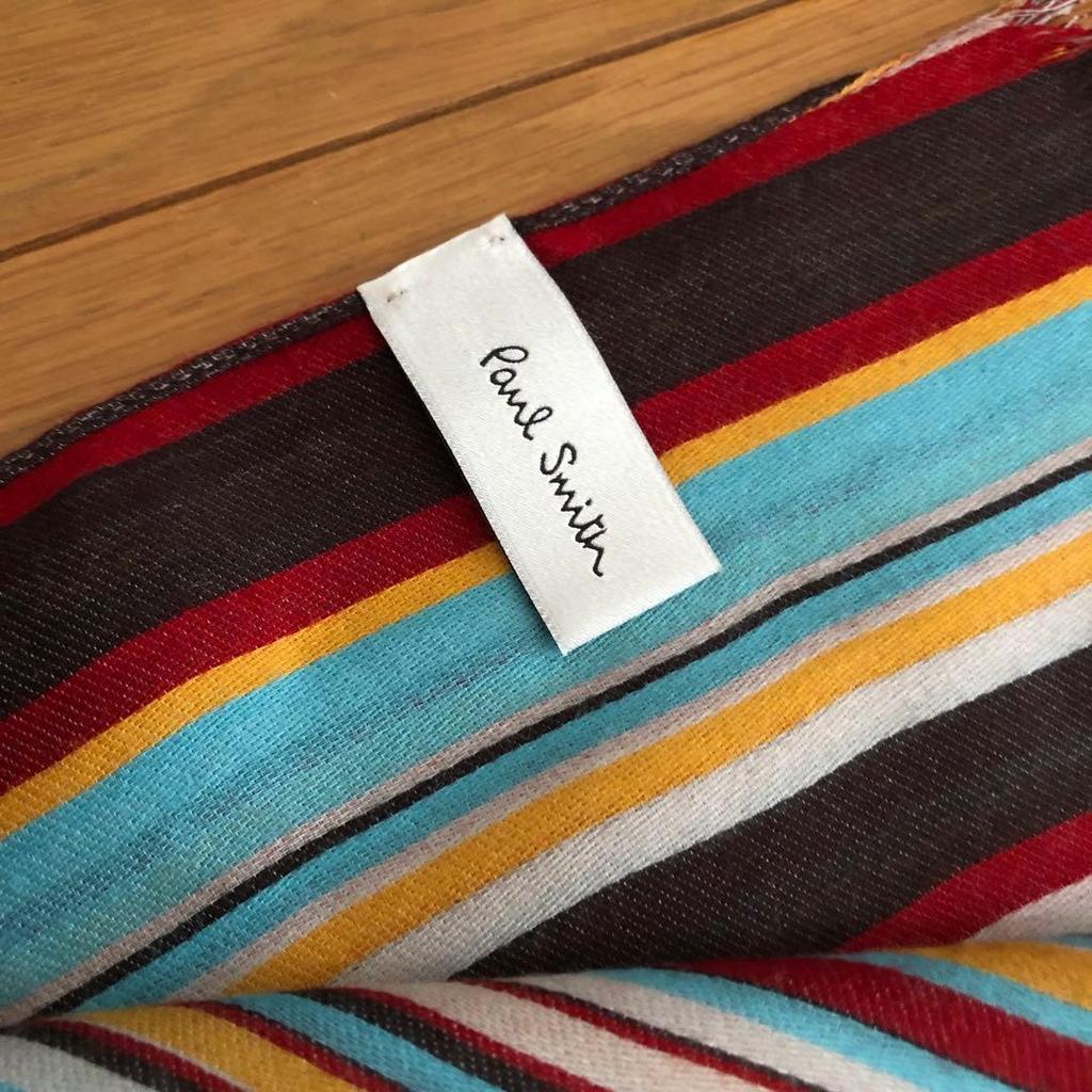 Б/у шарф Paul Smith в полоску