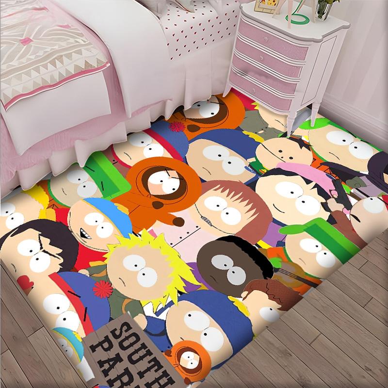South Park Polyester Carpet, Soft Indoor Mat for Office Chair, Living Room, Computer Desk - Decorative Home Office Rug Design